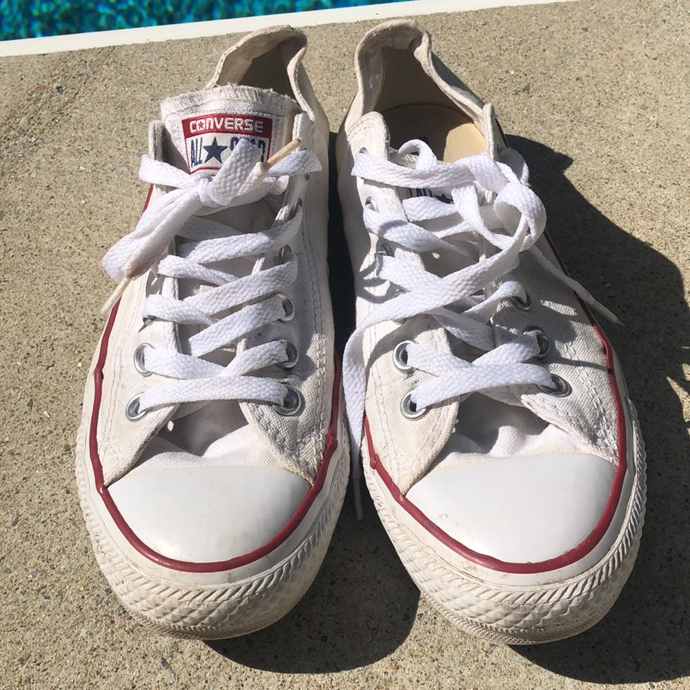Converse White Low Top Sneakers main image 0